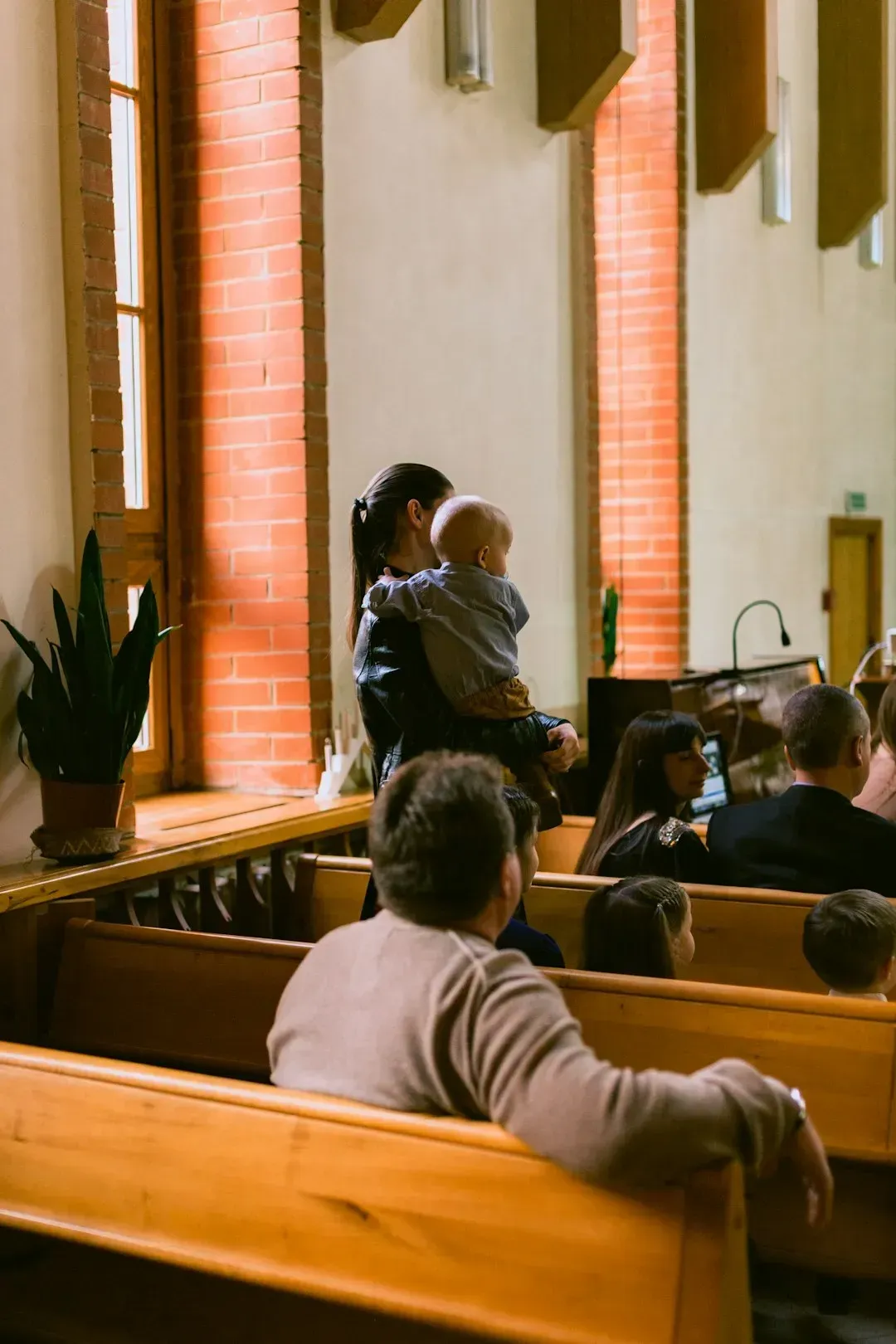3. Weekly church attendance as a family ritual (Image Credits: Unsplash)