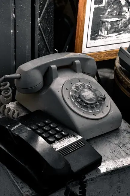 2. The Landline Phone (Image Credits: Pexels)
