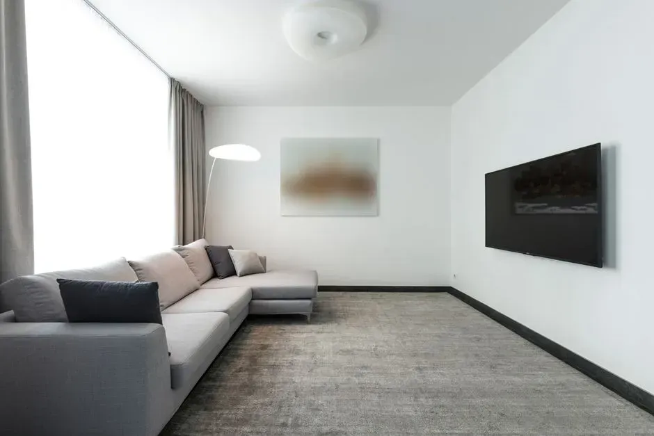 Oversized furniture that swallows the room (Image Credits: Pexels)