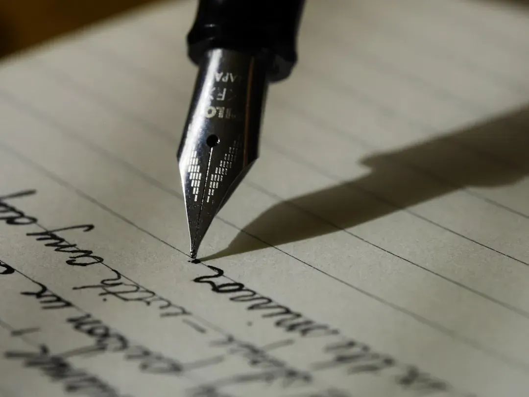 7. Handwritten notes passed between classes (Image Credits: Unsplash)