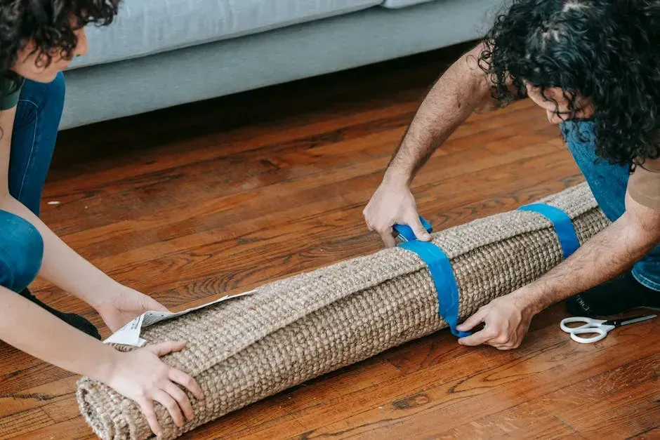 9. Installing New Carpet Over Hardwood Floors (Image Credits: Pexels)