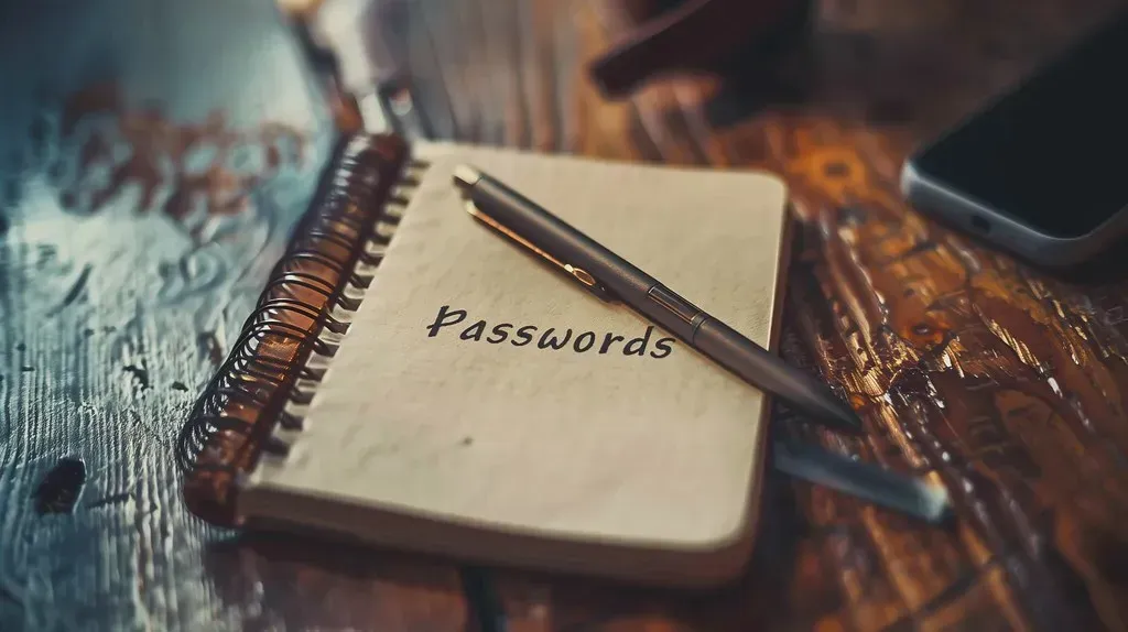 7. Writing passwords on paper (ninjaonelive, Flickr, <a href="https://creativecommons.org/licenses/by/2.0/" target="_blank" rel="noopener">CC BY 2.0</a>)