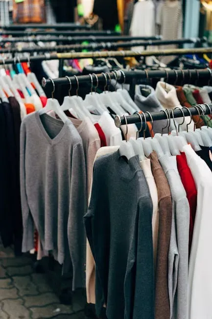 2. Hanging Heavy Knitwear Instead of Folding It (Image Credits: Pexels)