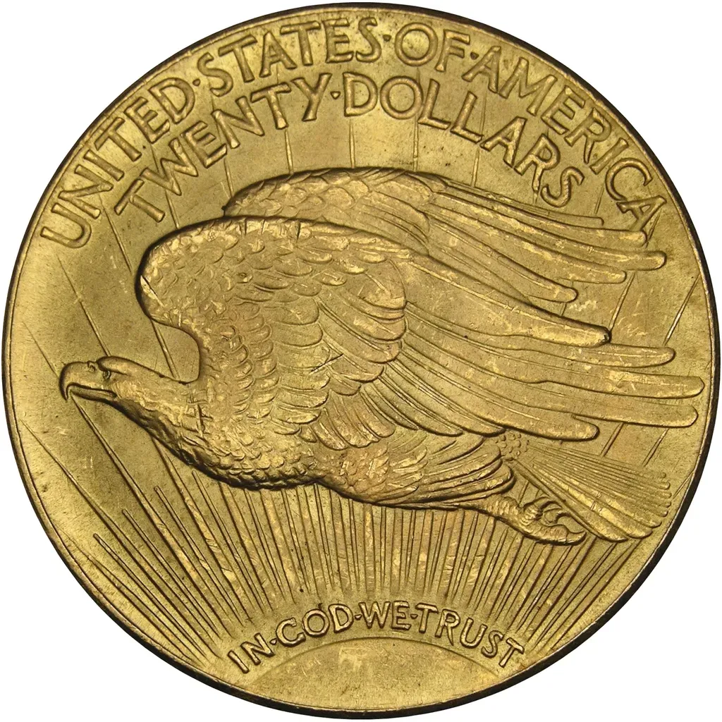 The 1933 Saint-Gaudens Double Eagle: The Most Valuable U.S. Coin Ever Sold (Image Credits: Rawpixel)