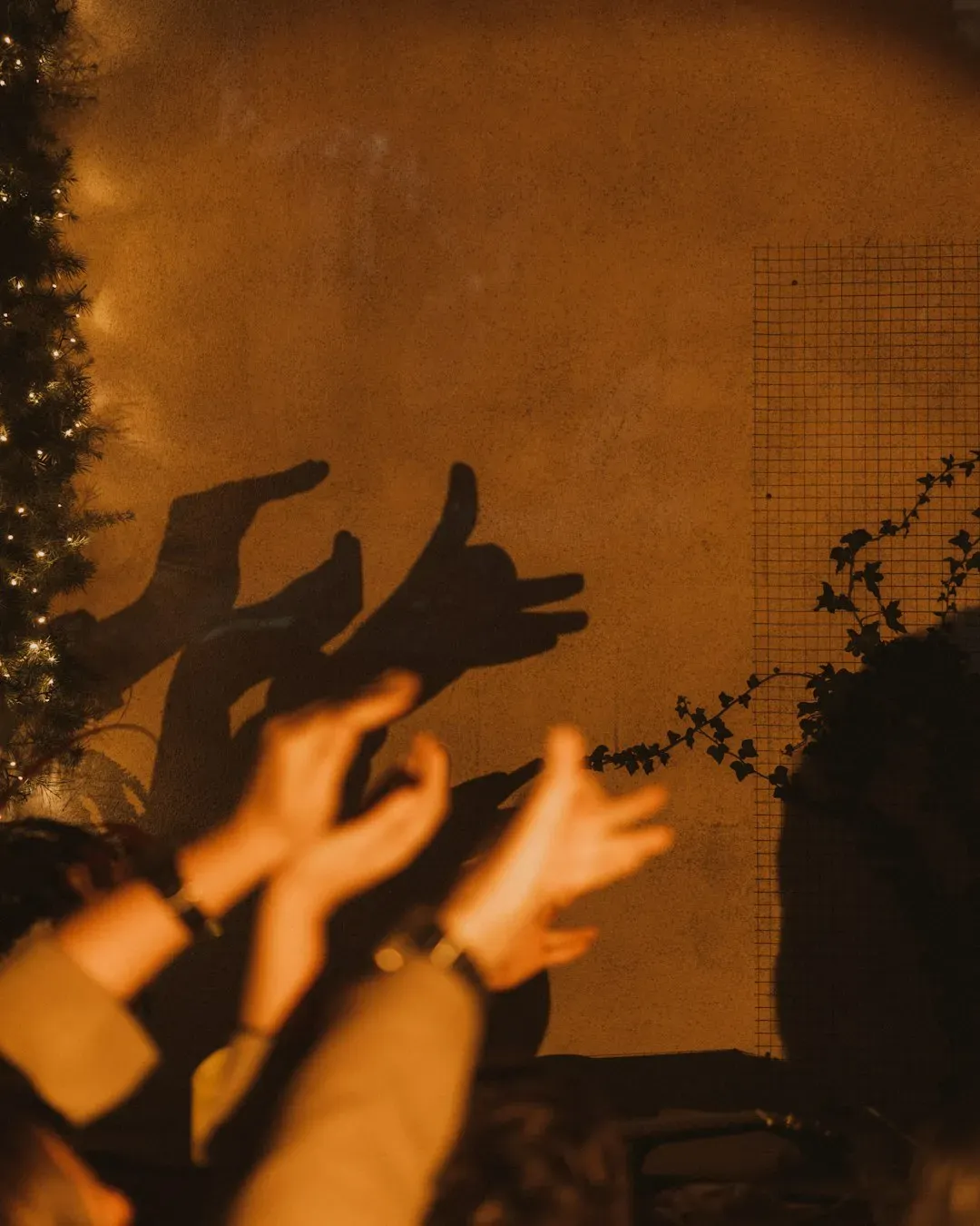 17. Set up a shadow puppet or flashlight theater (Image Credits: Unsplash)