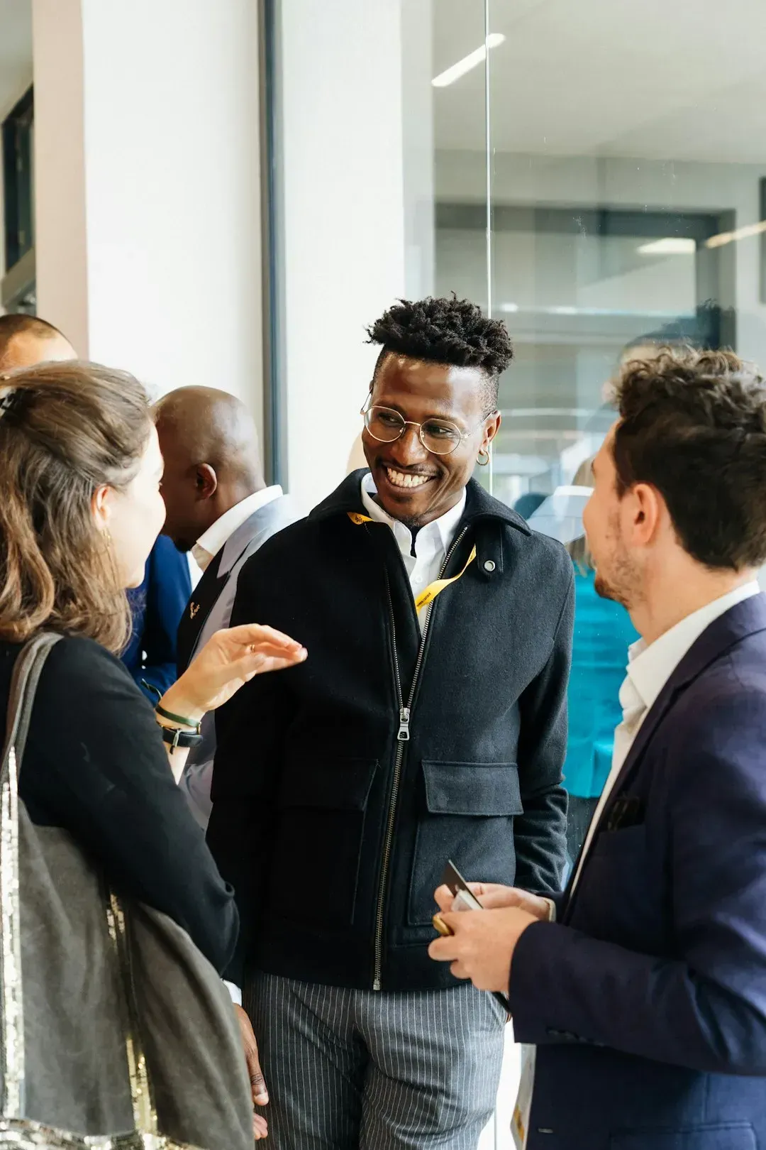 Quality conversations beat a stack of business cards (Image Credits: Gallery Image)