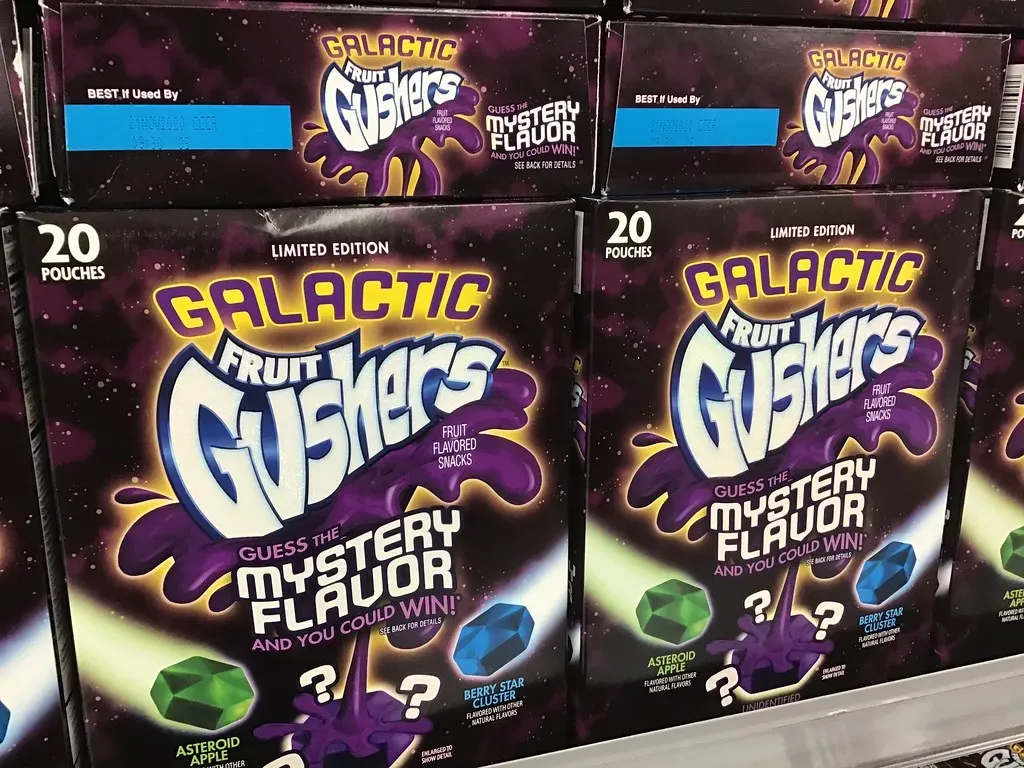 4. Fruit Gushers: The Snack That Exploded in Your Mouth (JeepersMedia, Flickr, <a href="https://creativecommons.org/licenses/by/2.0/" target="_blank" rel="noopener">CC BY 2.0</a>)