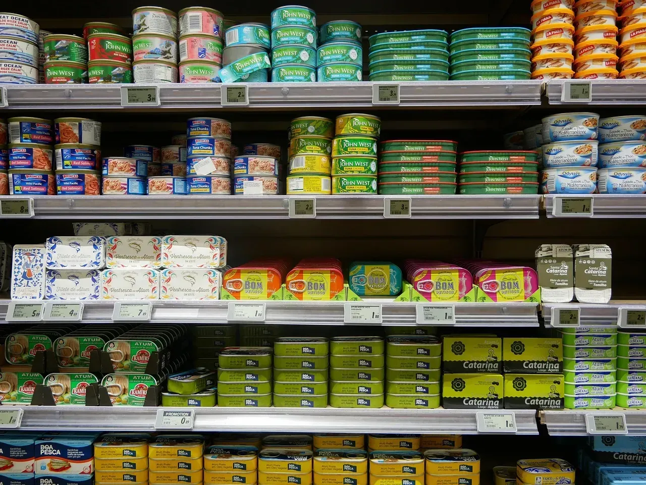 1. Store-Brand Groceries (Image Credits: Pixabay)