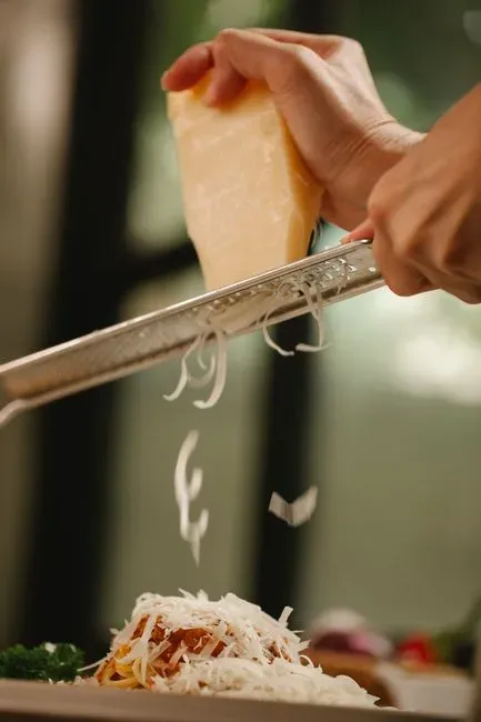 1. Pre-shredded parmesan in a bag (Image Credits: Pexels)