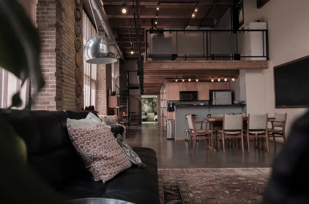 8. Industrial-style interiors (Image Credits: Unsplash)