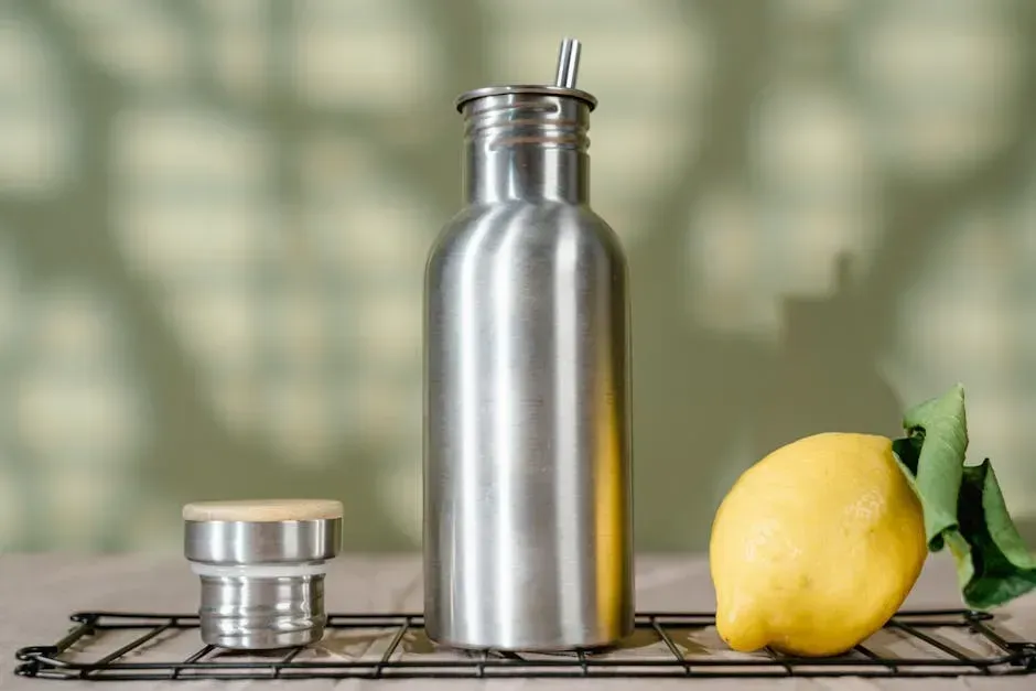 7. Stainless Steel Insulated Water Bottles (Image Credits: Pexels)