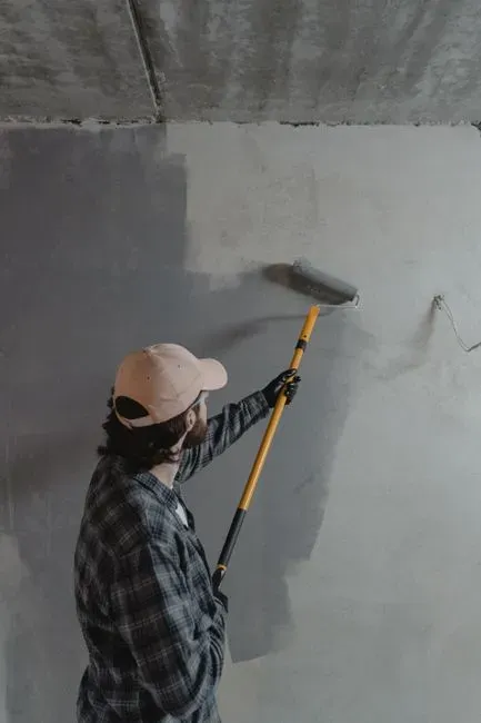 4. Paint walls and ceilings the same light color (Image Credits: Pexels)