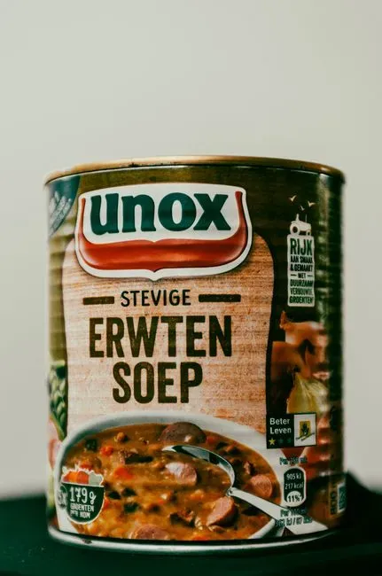 1. Canned Condensed Soup (Image Credits: Pexels)