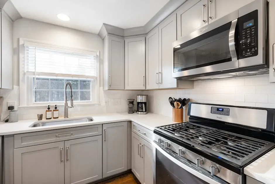 13. Over-the-Range Microwaves (Image Credits: Pexels)