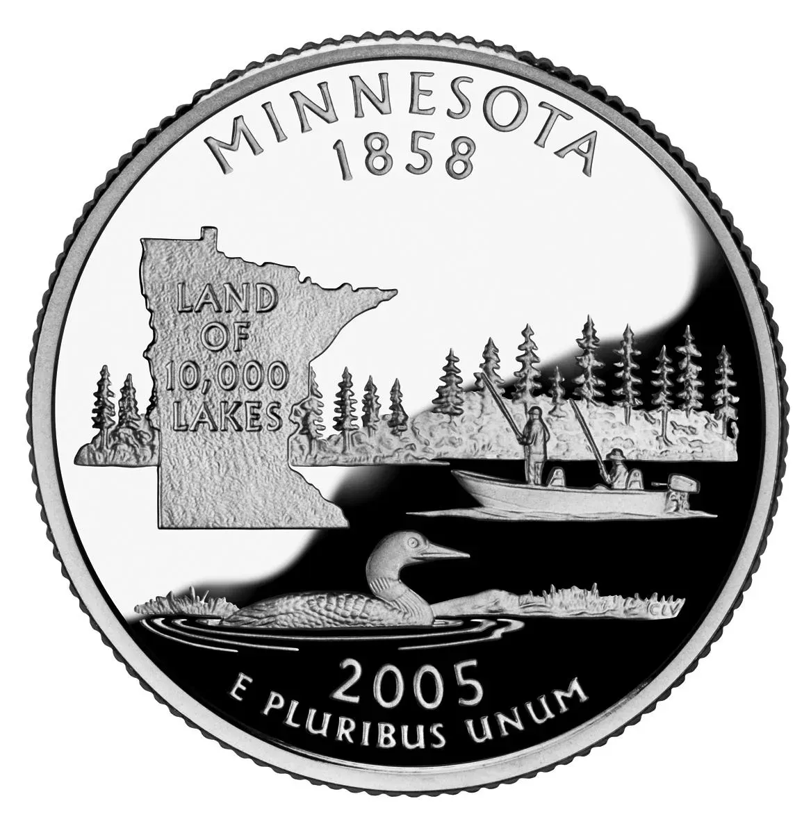 4. The 2005 Minnesota "Extra Tree" Doubled Die Quarter (<a href="https://commons.wikimedia.org/w/index.php?curid=51473" target="_blank" rel="noopener">Public domain</a>)