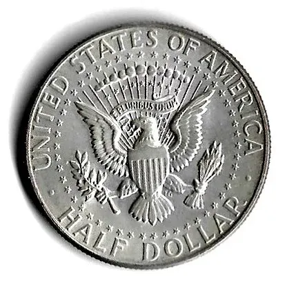 1964 Kennedy Half Dollar MS68 Business Strike: Rarity by Condition (collezione monete Albertomos, <a href="https://commons.wikimedia.org/w/index.php?curid=154021386" target="_blank" rel="noopener">CC BY 4.0</a>)