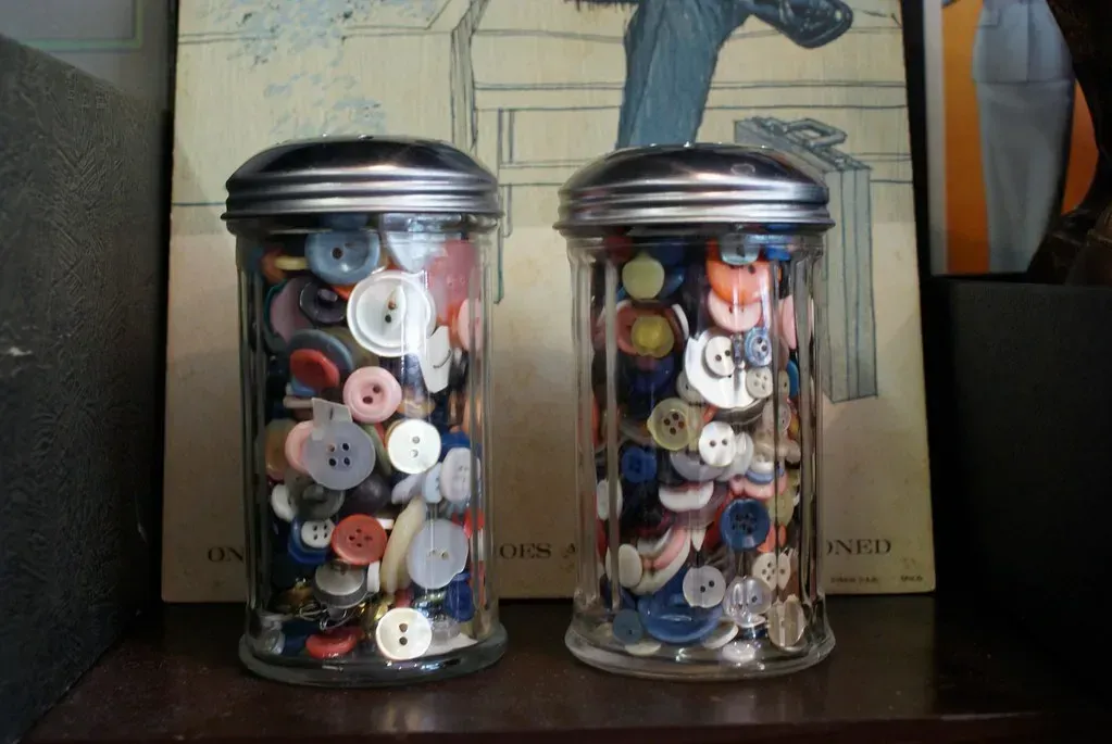 10. Never throwing away leftover fabric, buttons, or string (hill.josh, Flickr, <a href="https://creativecommons.org/licenses/by/2.0/" target="_blank" rel="noopener">CC BY 2.0</a>)