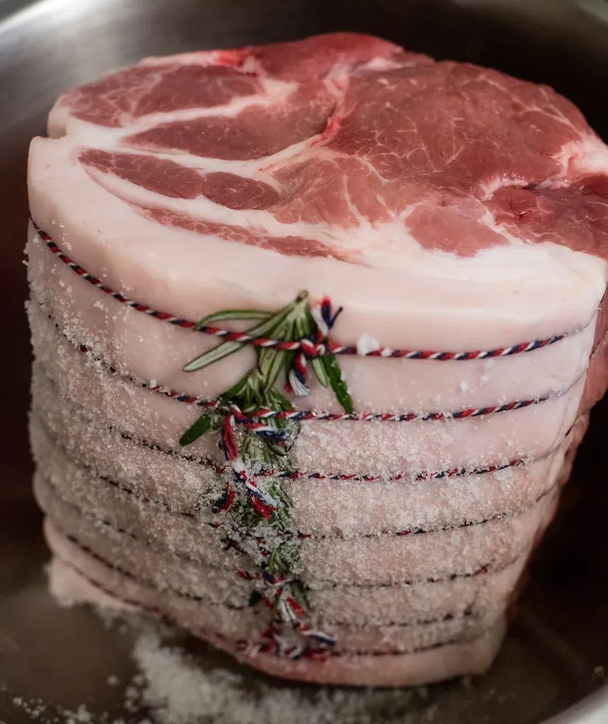 10. Pork Coppa (Pork Collar) (Edsel L, Flickr, <a href="https://creativecommons.org/licenses/by-sa/2.0/" target="_blank" rel="noopener">CC BY-SA 2.0</a>)