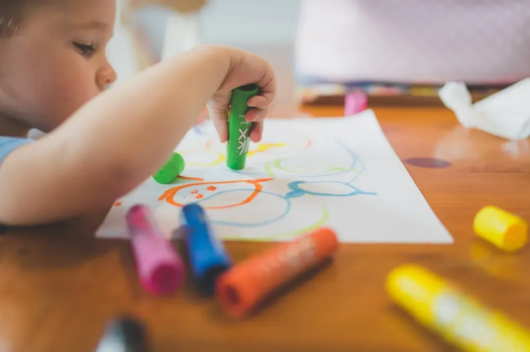 1. Childhood artwork and school projects (Image Credits: Unsplash)