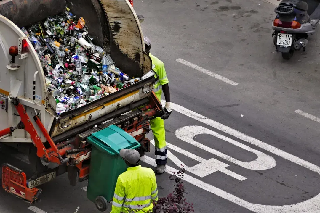 1. The exact rhythm of trash and recycling day (Image Credits: Unsplash)