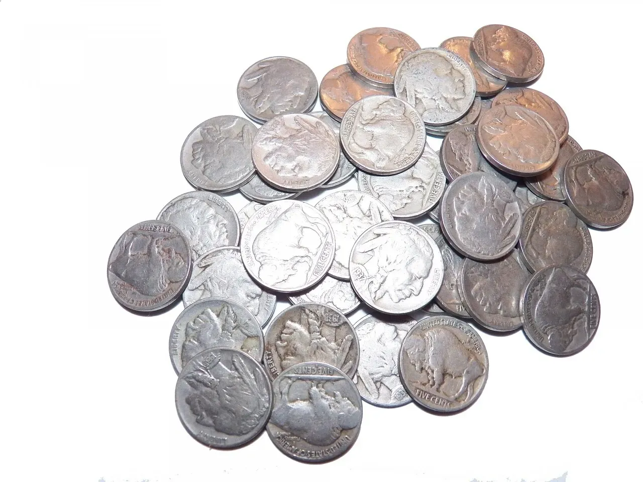 3. The 1916 Doubled Die Obverse Buffalo Nickel (Image Credits: Pixabay)
