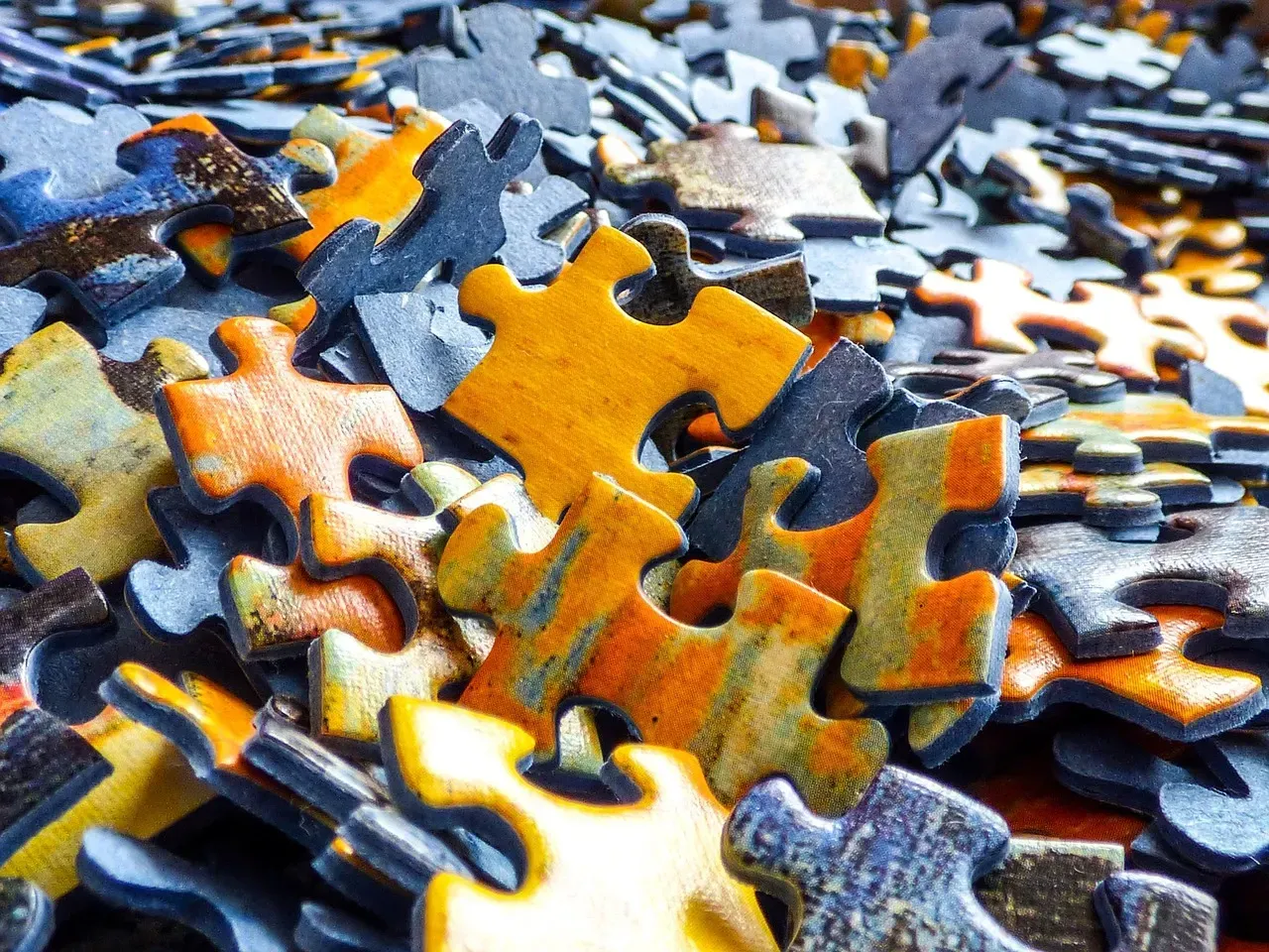 3. Start a jigsaw puzzle station (Image Credits: Pixabay)