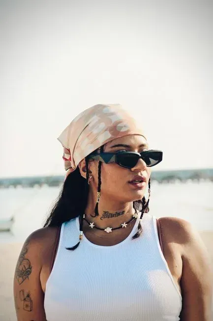 11. Bandanas or do-rags worn as a tough-guy accessory (Image Credits: Pexels)