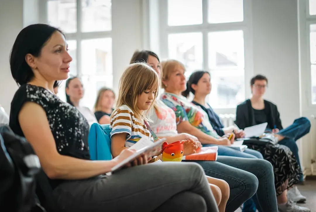 7. PTA meetings and school volunteering (Image Credits: Unsplash)