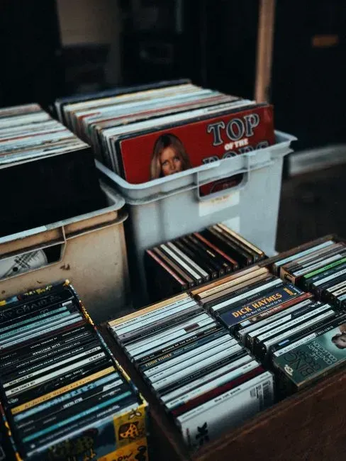 13. Having a Massive CD Collection (Image Credits: Pexels)