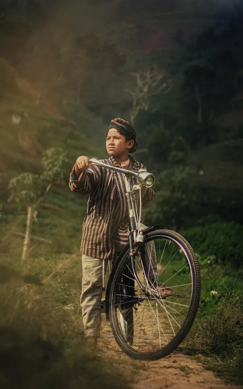 10. Delivering messages or goods by foot or bike for the household (Image Credits: Pixabay)