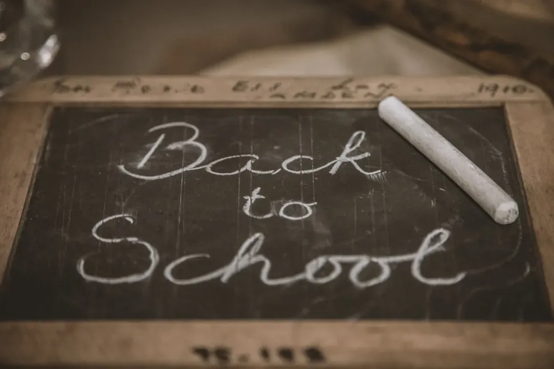 3. "We're Running Out of Time - School Starts Soon" (Image Credits: Unsplash)