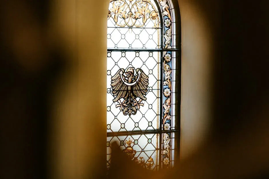 Stained Glass Windows (Image Credits: Pexels)