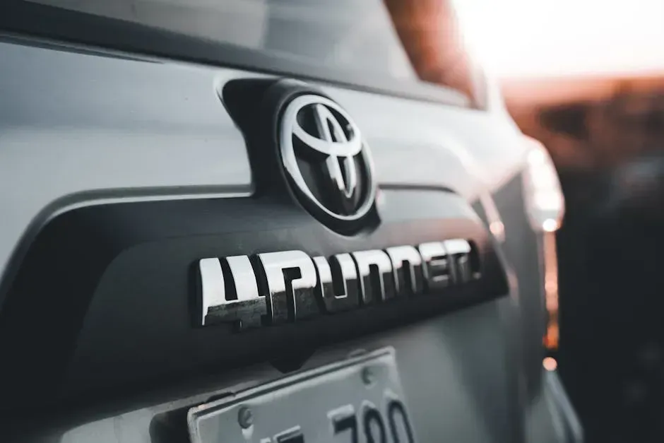 Toyota 4Runner: Simplicity as a Long-Term Strategy (Image Credits: Pexels)