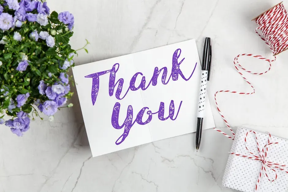 3. Sending Handwritten Thank-You Cards (Image Credits: Pexels)