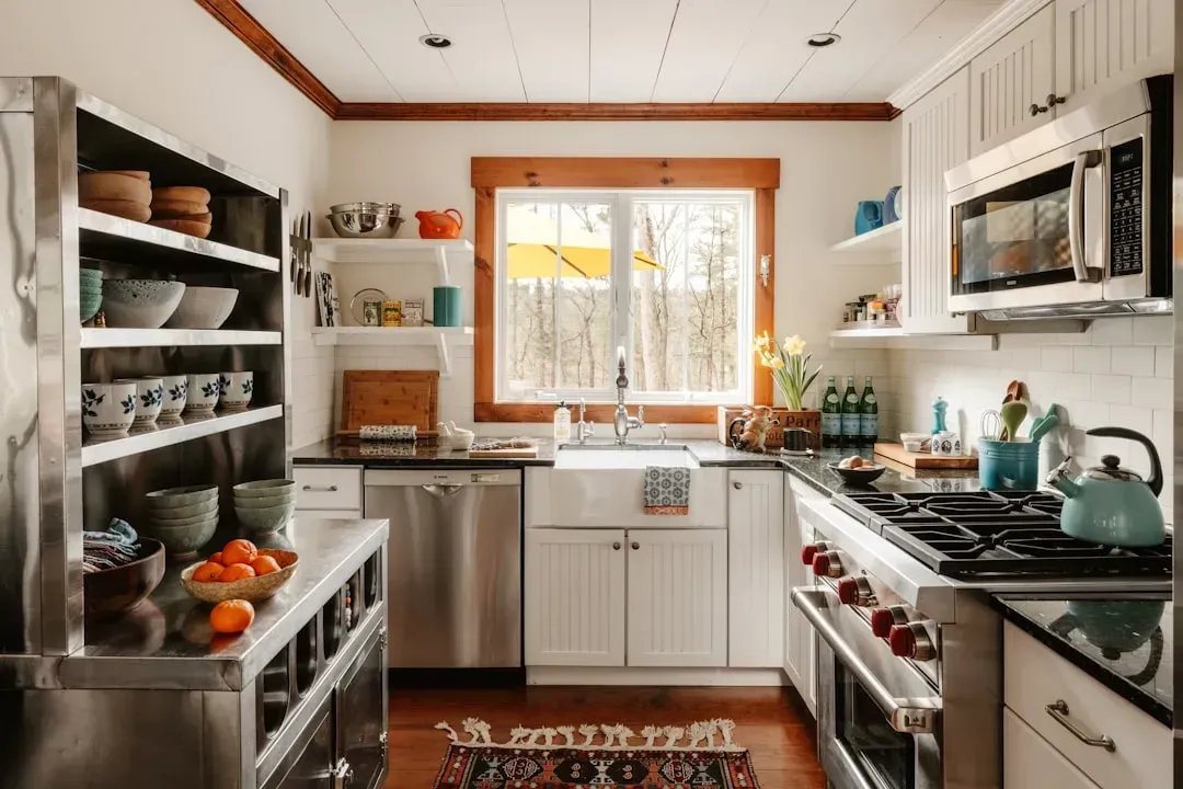 2. Open Shelving Overload (Image Credits: Unsplash)