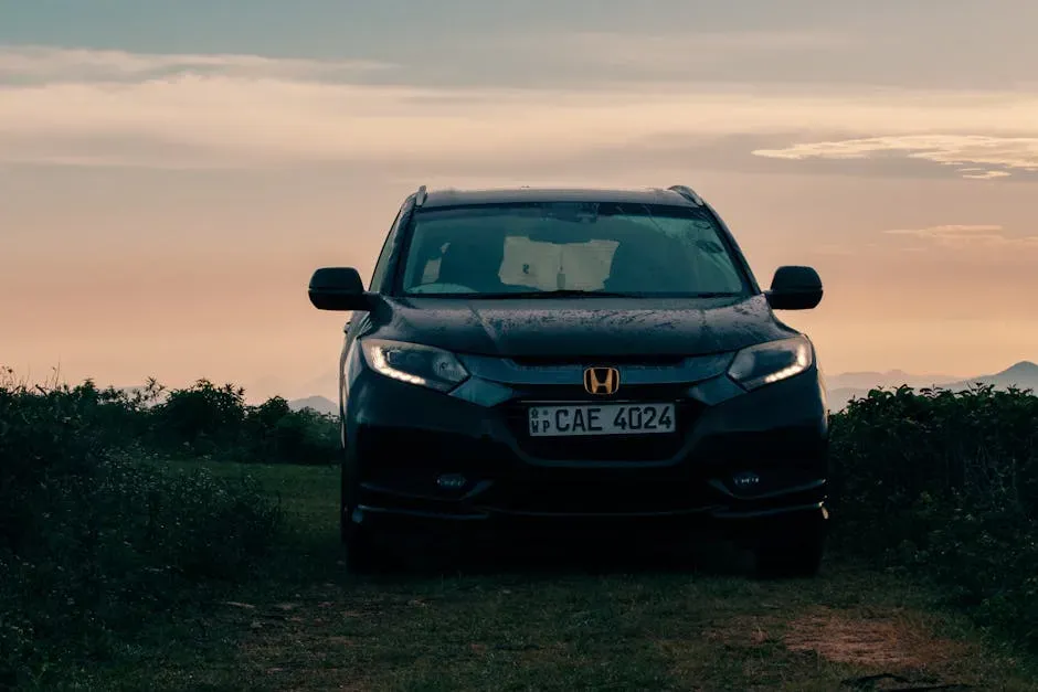3. Honda HR-V (Image Credits: Pexels)
