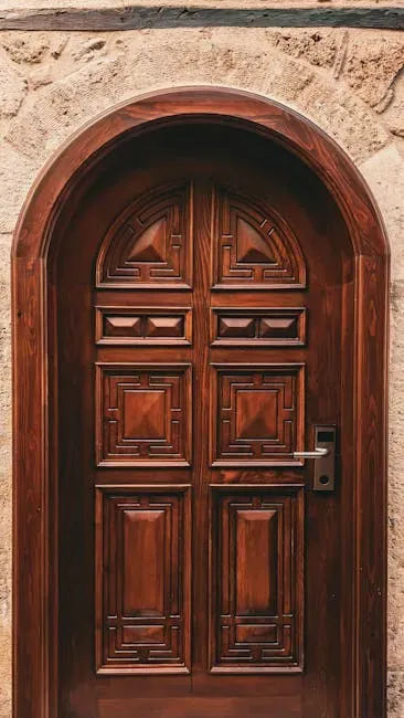 Original Solid Wood Doors (Image Credits: Pexels)