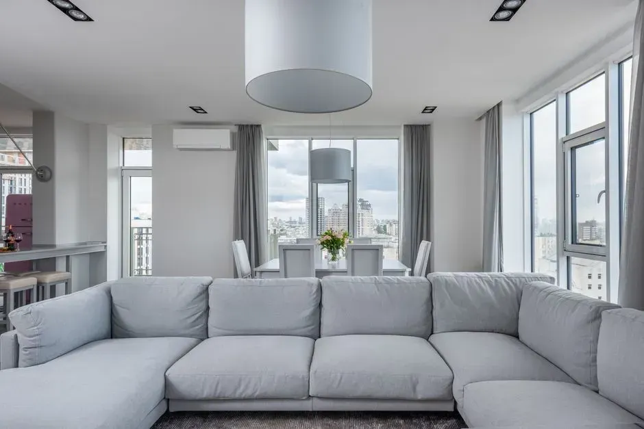 7. Stark, cool gray interiors (Image Credits: Pexels)