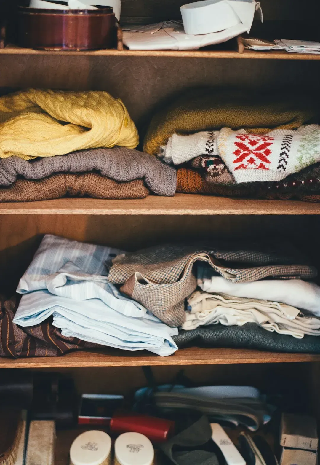 5. Clutter hidden in closets and storage spaces (Image Credits: Unsplash)