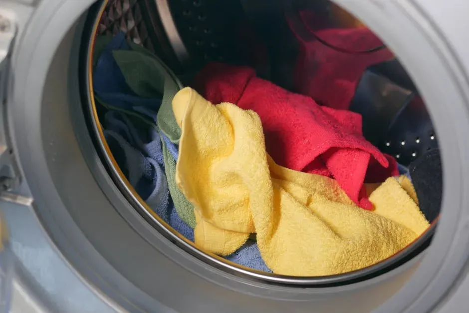 3. Running the Washing Machine with Hot Water (Image Credits: Pexels)