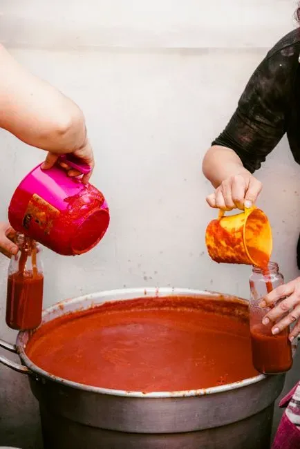 Classic tomato sauce simmered from scratch (Image Credits: Pexels)
