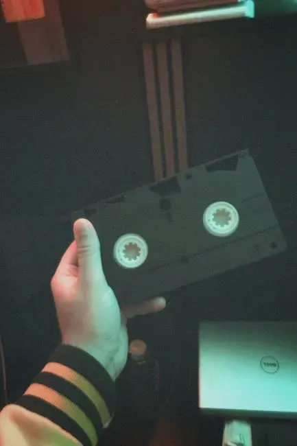 Late-Era Releases: The Cars VHS and Other Genuine Rarities (Image Credits: Pexels)