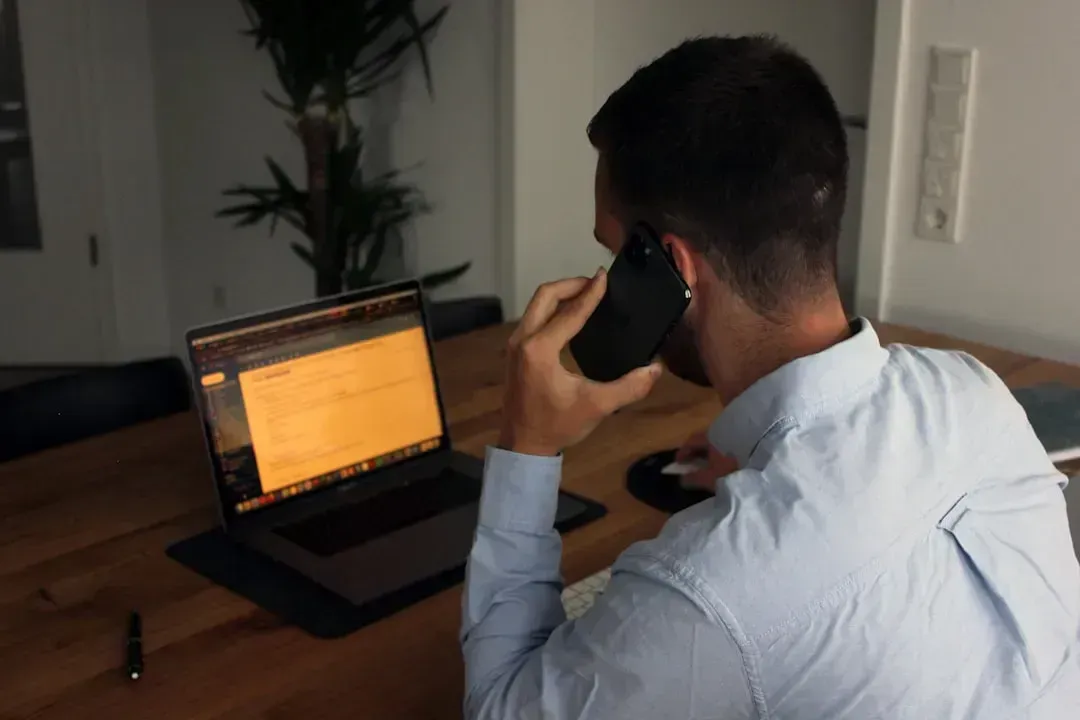 2. Answering the Phone Formally (Image Credits: Unsplash)