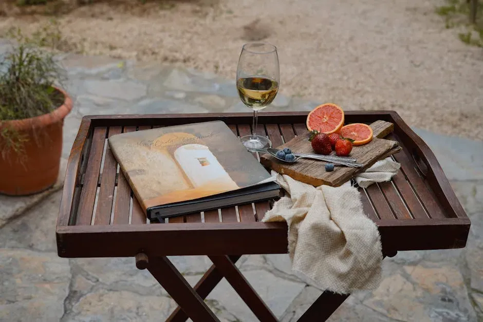 6. The Butler's Tray Table (Image Credits: Pexels)