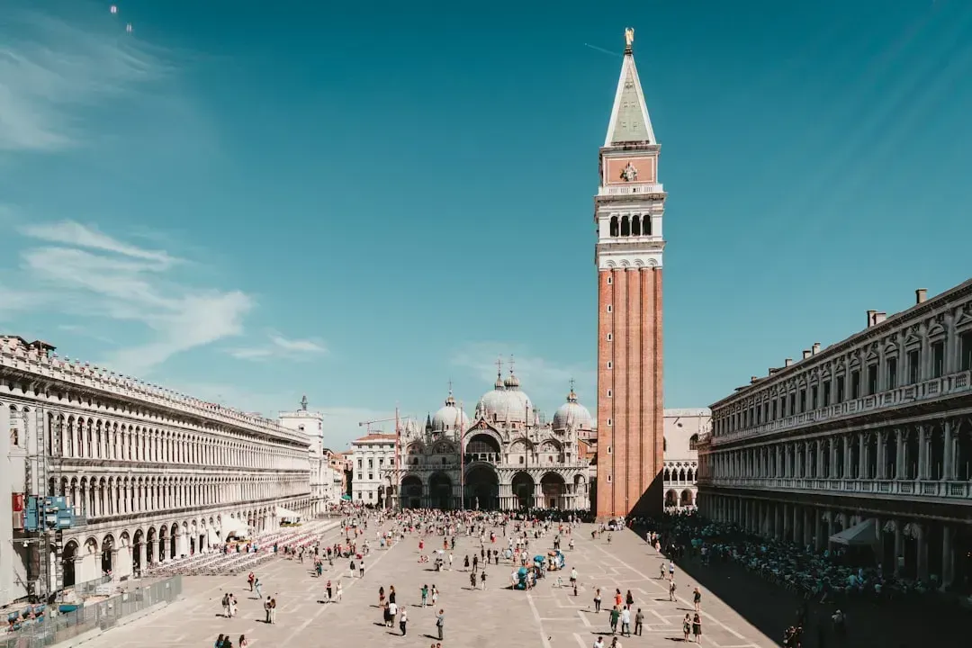 5. Restaurants Ringing Piazza San Marco, Venice (Image Credits: Unsplash)