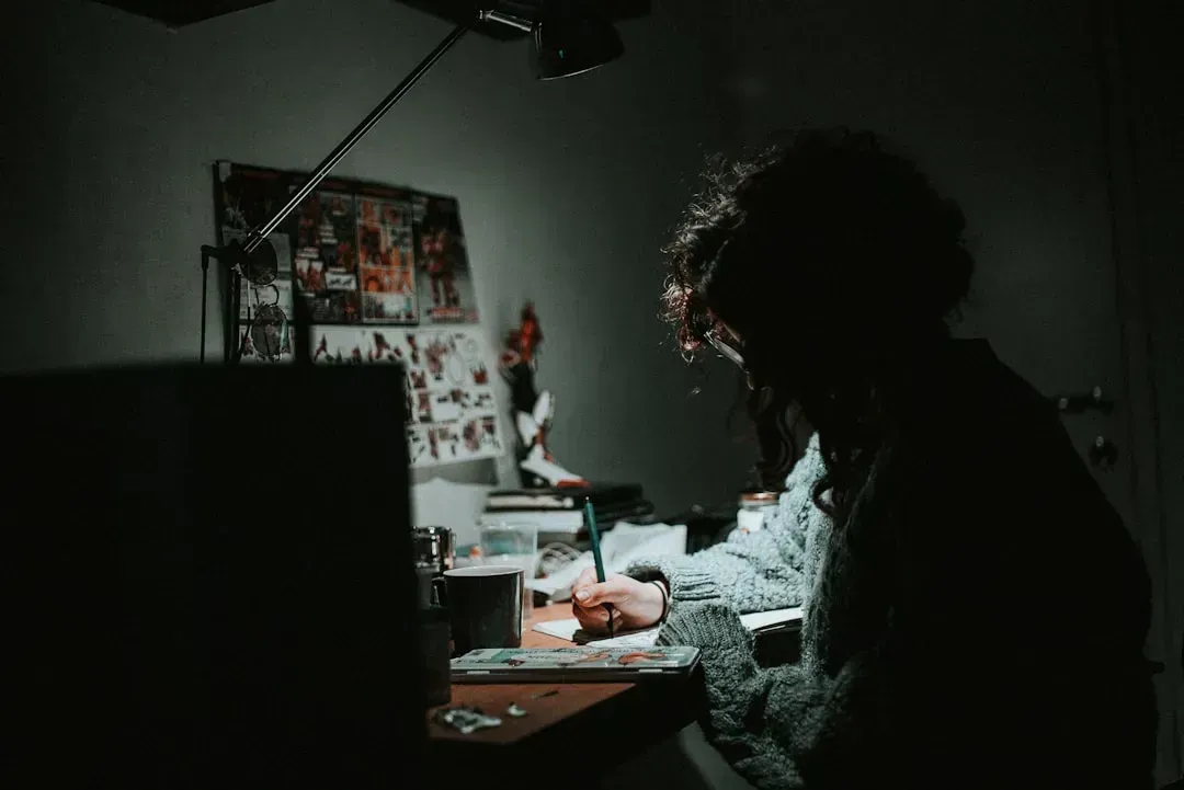 14. "Just Put Your Nose to the Grindstone" (Image Credits: Unsplash)