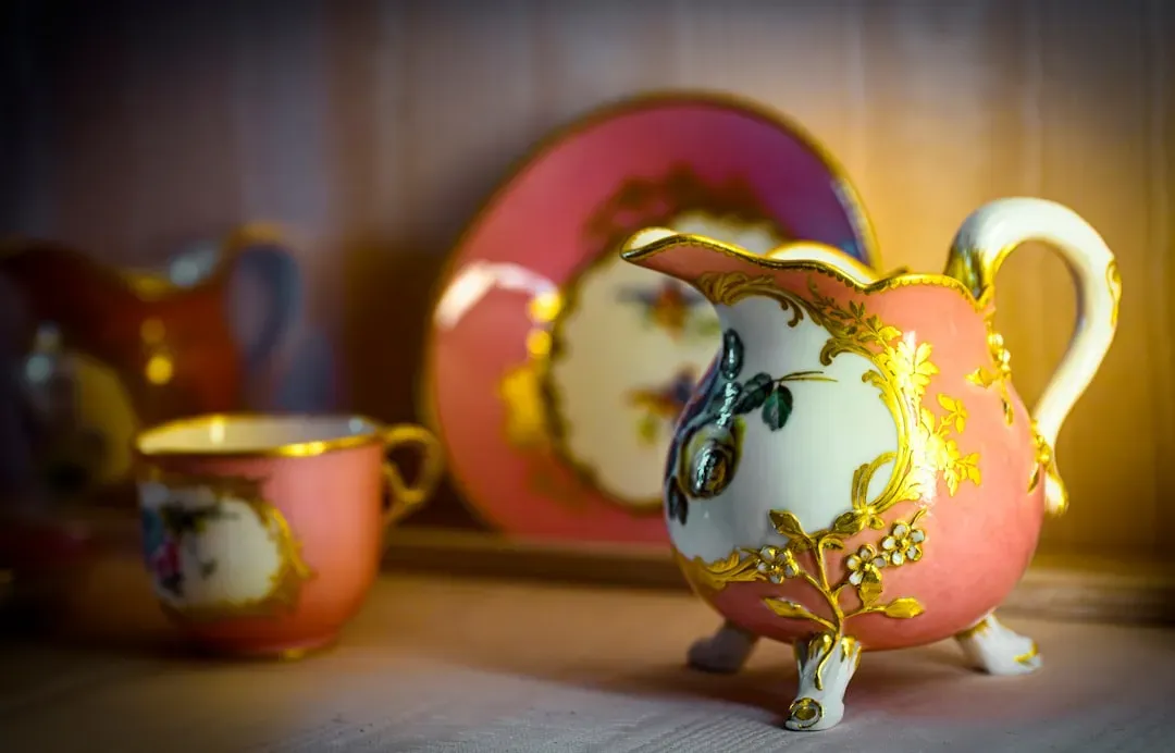 A Vintage Tea Set (Image Credits: Unsplash)