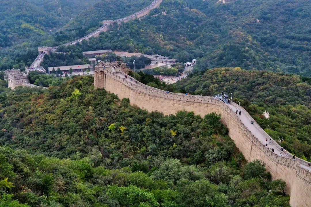 5. The Great Wall of China Is Visible from Space (Image Credits: Unsplash)