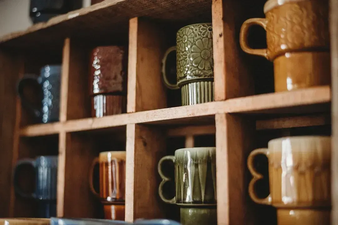8. Overstuffed Collections of Mugs (Image Credits: Unsplash)
