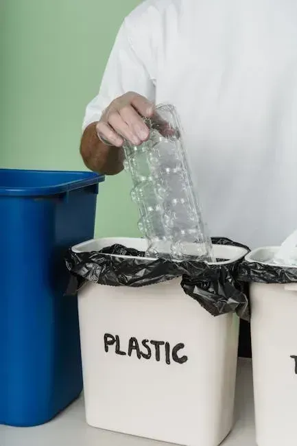 11. Trash Bags and Recycling Bins (Image Credits: Pexels)